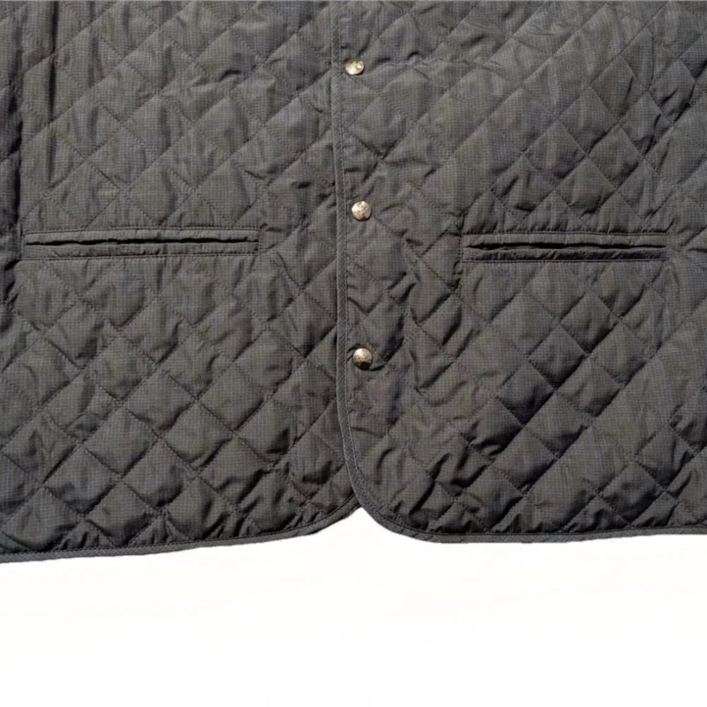 Isaia Men’s Vest L (EU 52) Quilted Puffer Blue, Lining, Extralight Aqua, Italy - Picture 8 of 12